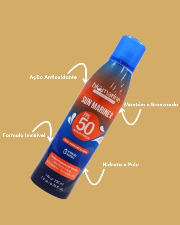 Sun Marine FPS 50 AEROSOL - 140g - Image 2