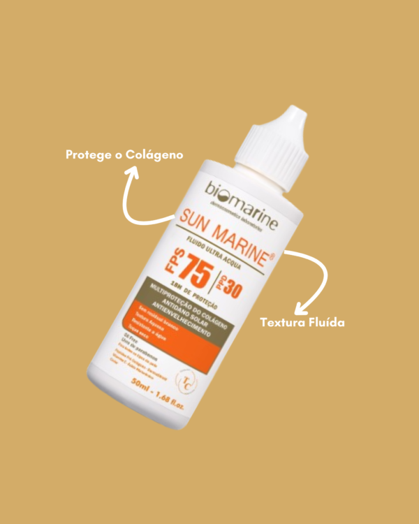 Sun Marine Fluido Ultra Acqua FPS 75 - 18 H de Proteção - 50ml - Image 2