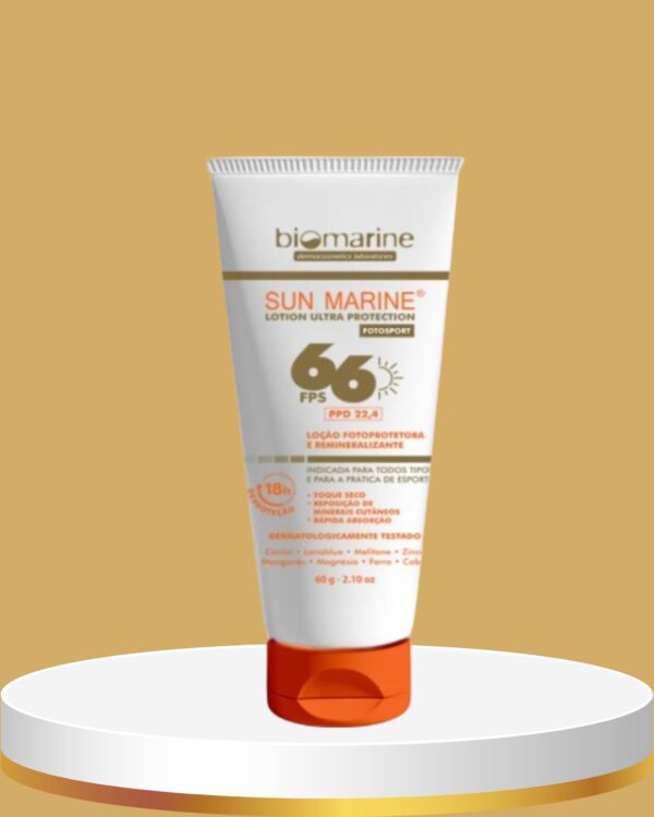 Sun Marine FPS 66 Fotosport - 18 horas Proteção - 60ml