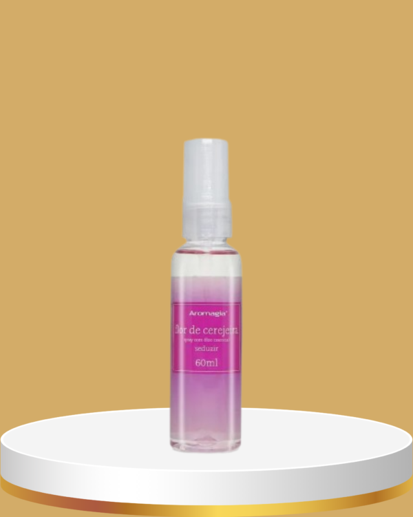 Spray Com Oleo Essencial Flor de Cerejeira 60ml