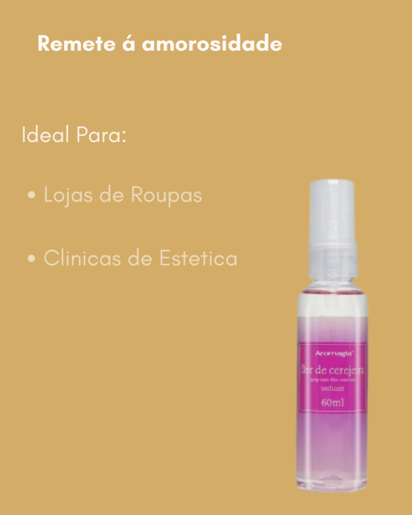 Spray Com Oleo Essencial Flor de Cerejeira 60ml - Image 2