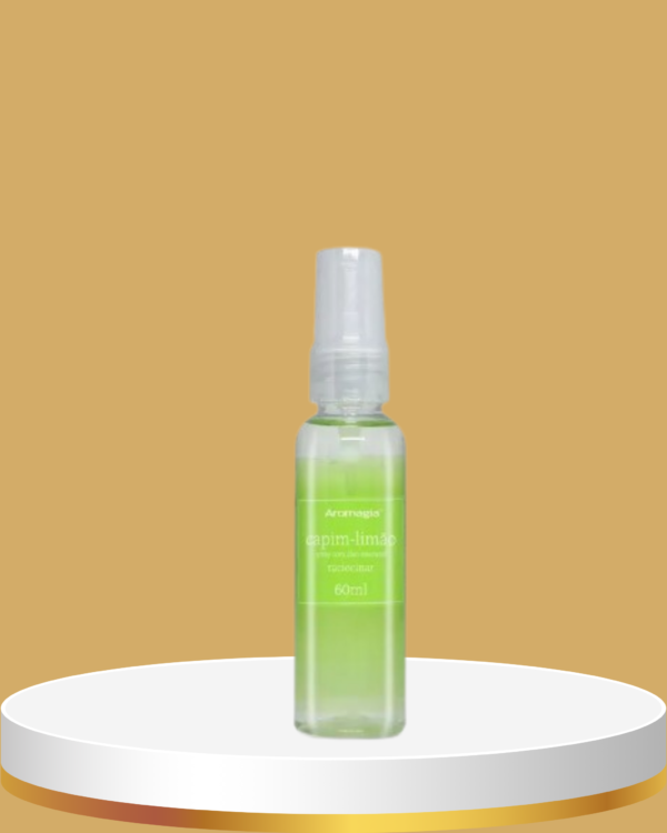 Spray Com Oleo Essencial Capim Limão 60ml