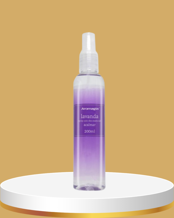 Spray Com Oleo Essencial Lavanda 200ml